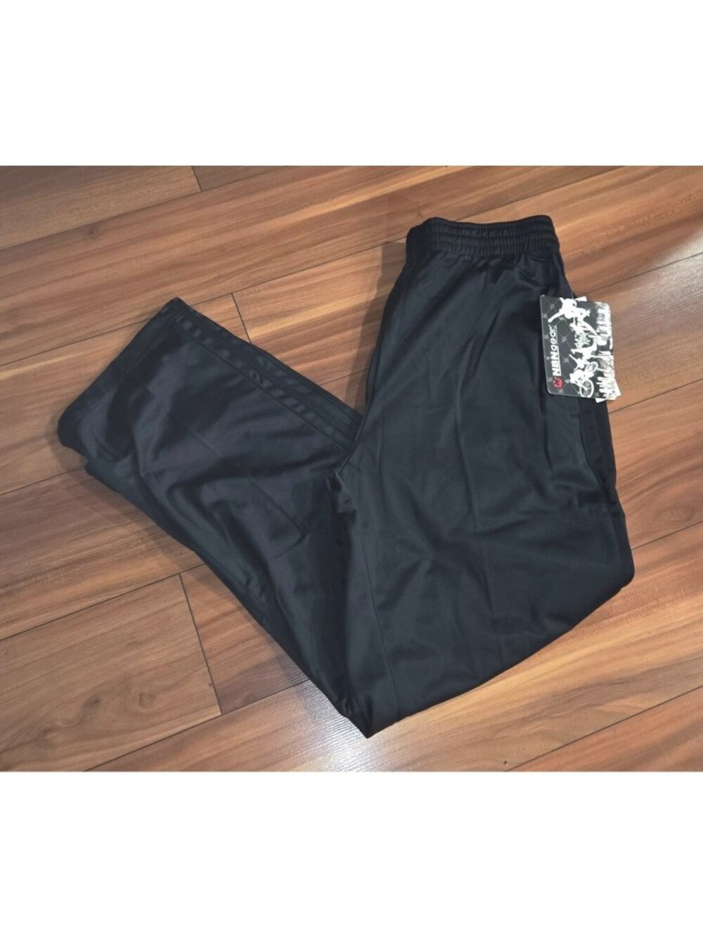 NBN Gear Black  Active Drawstring Sweatpants Fleece Lined Men Med NEW AP-5005MS